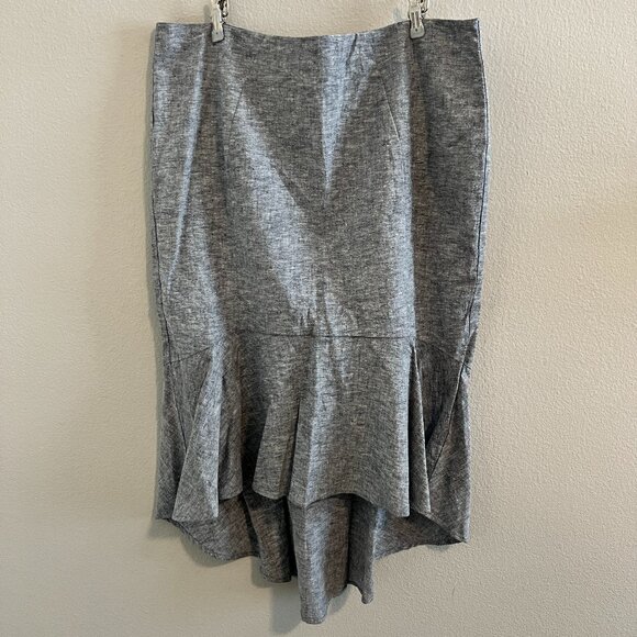New York & Co 7th Ave Design Studio Hi/Low Skirt - Sz 14 (NWT) - Picture 1 of 7